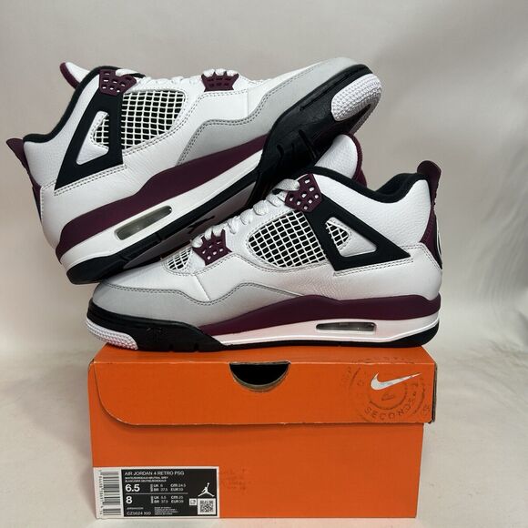 Nike Air Jordan 4 Retro x Paris Saint-Germain “Bordeaux” - Picture 3 of 6